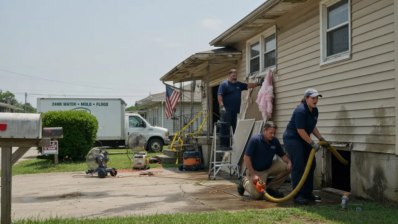Water Damage Repair in Fort Blackmore, VA near me
